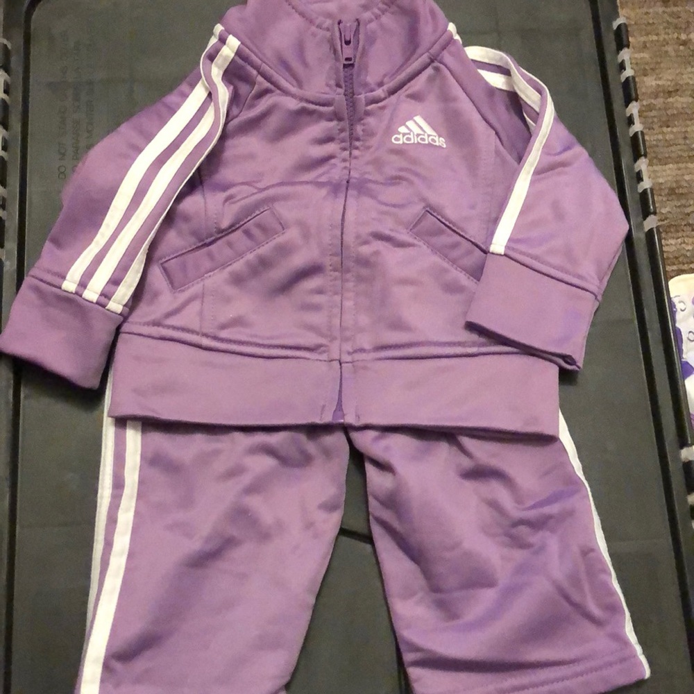 Purple warm up suit!! Never worn!!